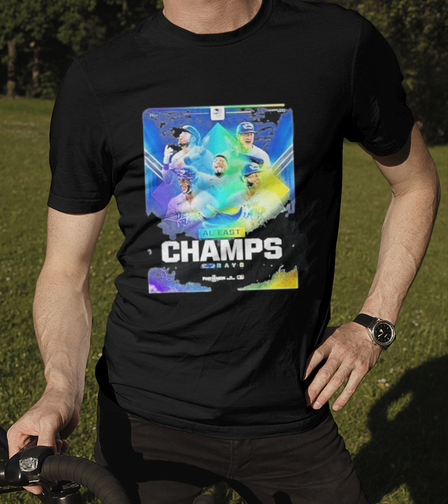 Postseason Al East Champs Rays Fifth Time Original Tampa Bay 2026 T-Shirt