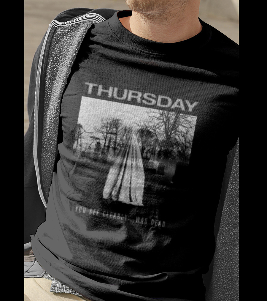 Thursday Store Common Graves New Jersey Emo Band 2002 T-Shirt