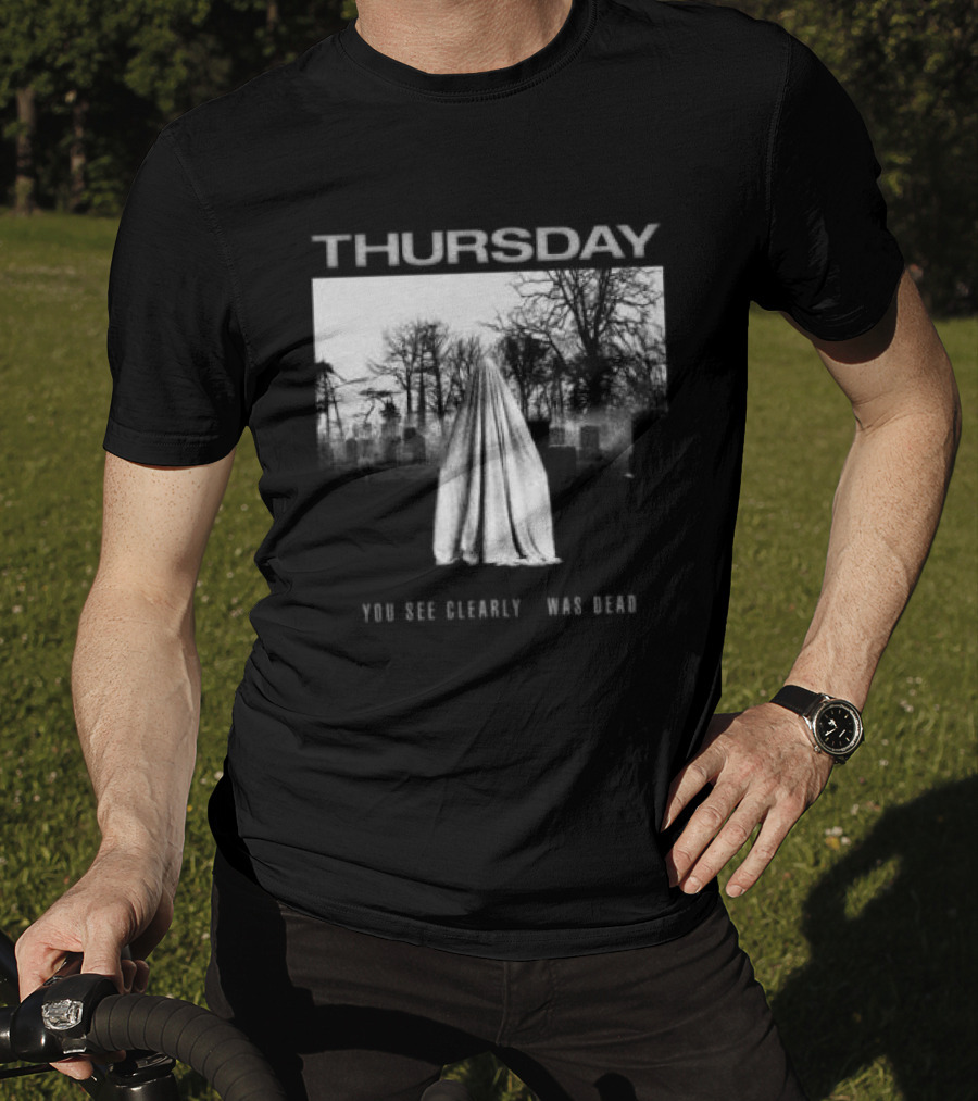 Thursday Store Common Graves New Jersey Emo Band 2002 T-Shirt