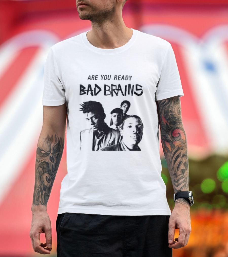 Bad Brains Are You Ready Punk Band T-Shirt