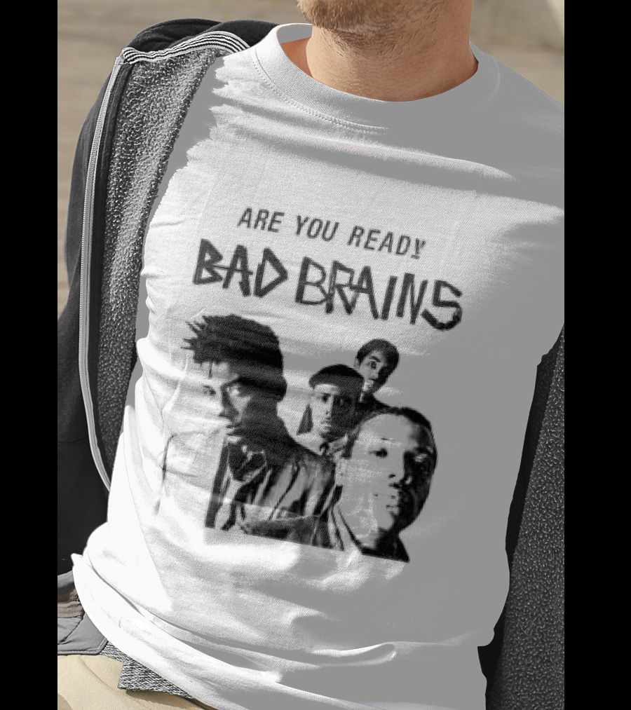 Bad Brains Are You Ready Punk Band T-Shirt