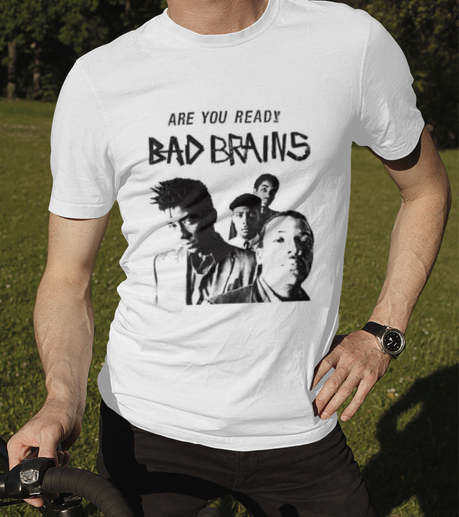 Bad Brains Are You Ready Punk Band T-Shirt