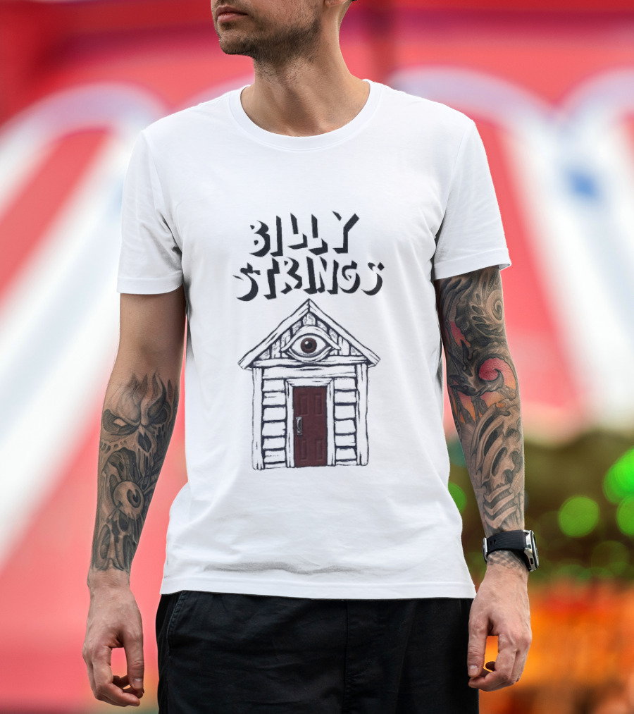 Billy Strings Cabin Design Turmoil And Tinfoil T-Shirt