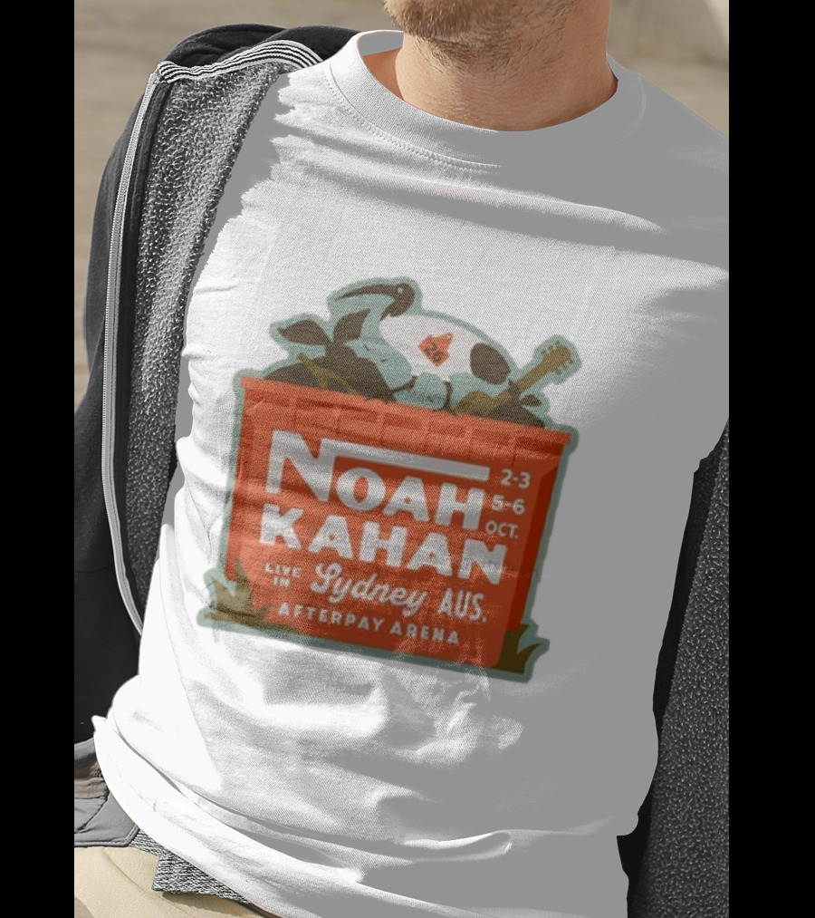 Noah Kahan Live In Sydney AUS Afterpay Arena October 2 3 5 6 2026 T-Shirt