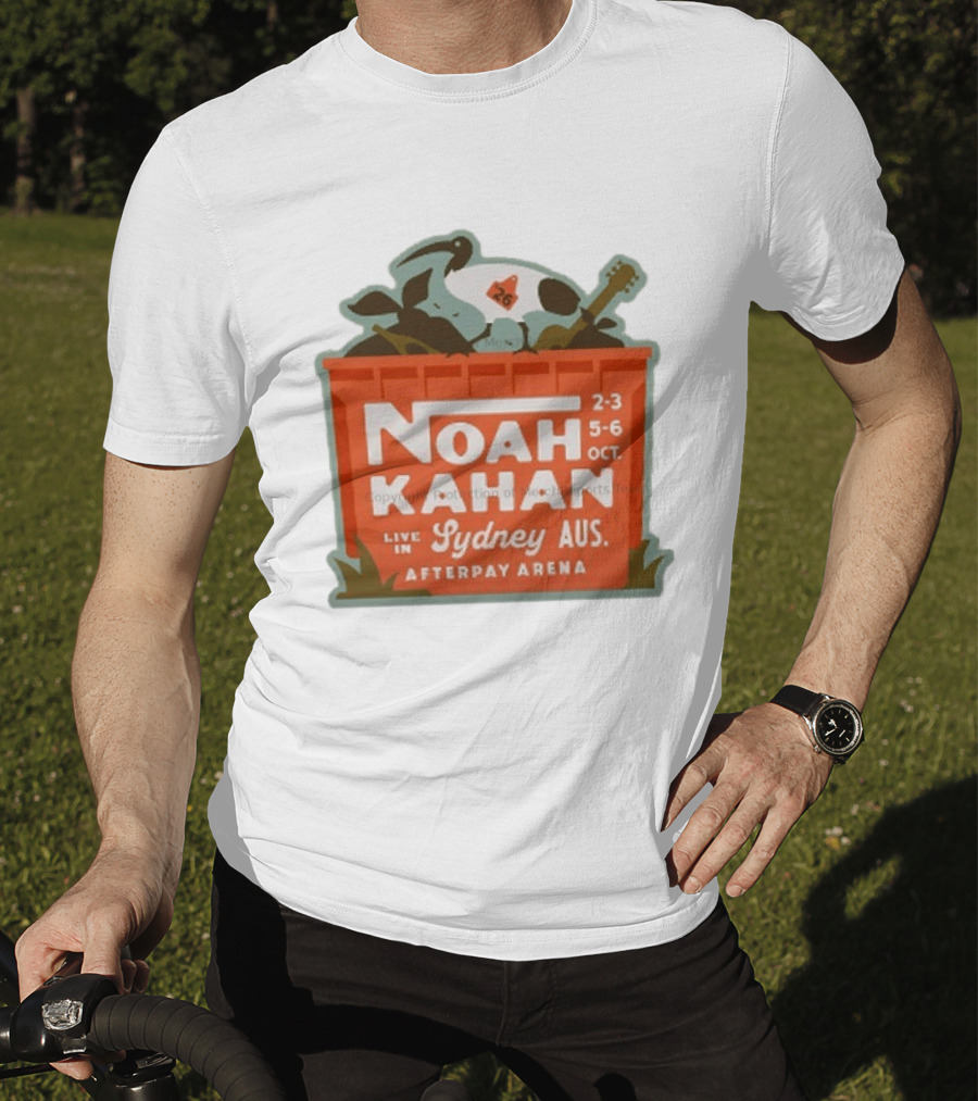 Noah Kahan Live In Sydney AUS Afterpay Arena October 2 3 5 6 2026 T-Shirt