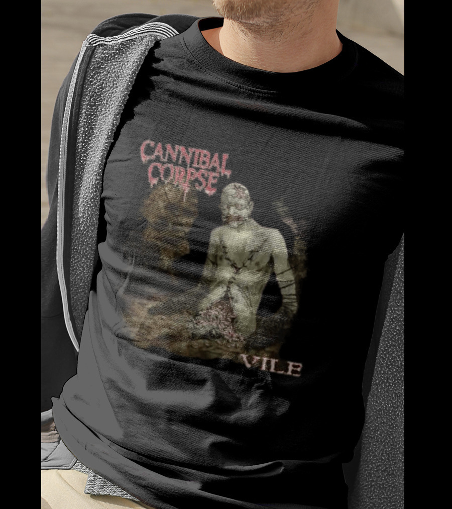 Cannibal Corpse Stab Hack Slash Kill Vile Album T-Shirt