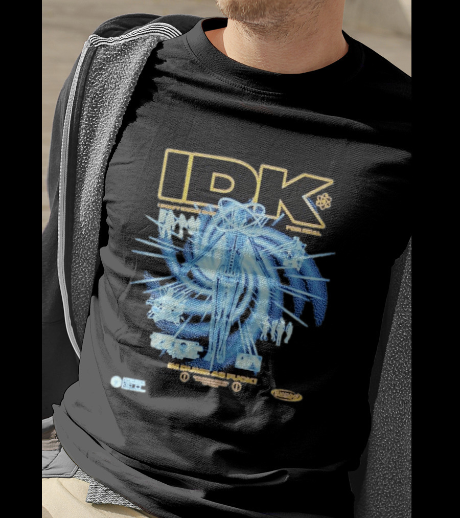 IDK I Don't Know Shit For Real Im Dumb As Fuck Futuristic X Ray Blueprint T-Shirt