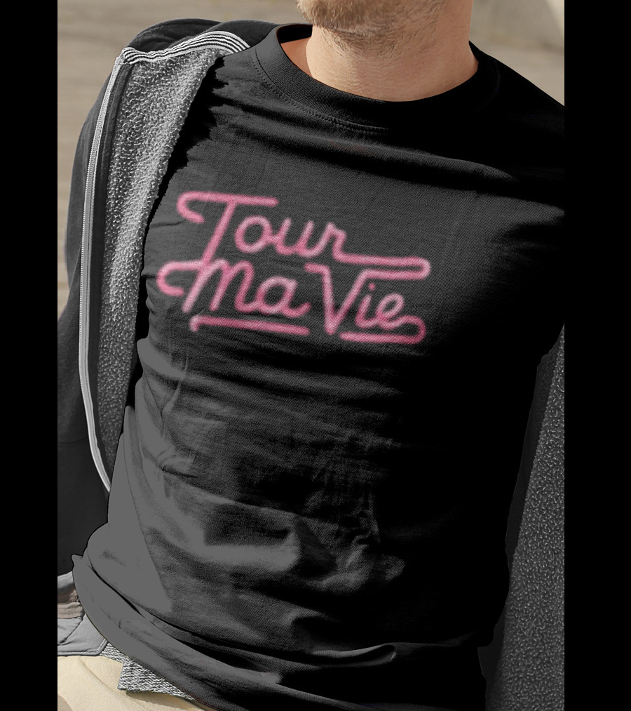Doja Cat Tour Ma Vie Tunnel Pink Neon Styling T-Shirt