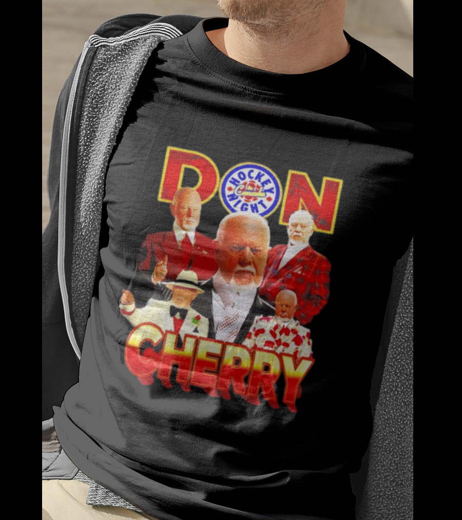 Hockey Night Don Cherry Boston Bruins Bootleg T-Shirt