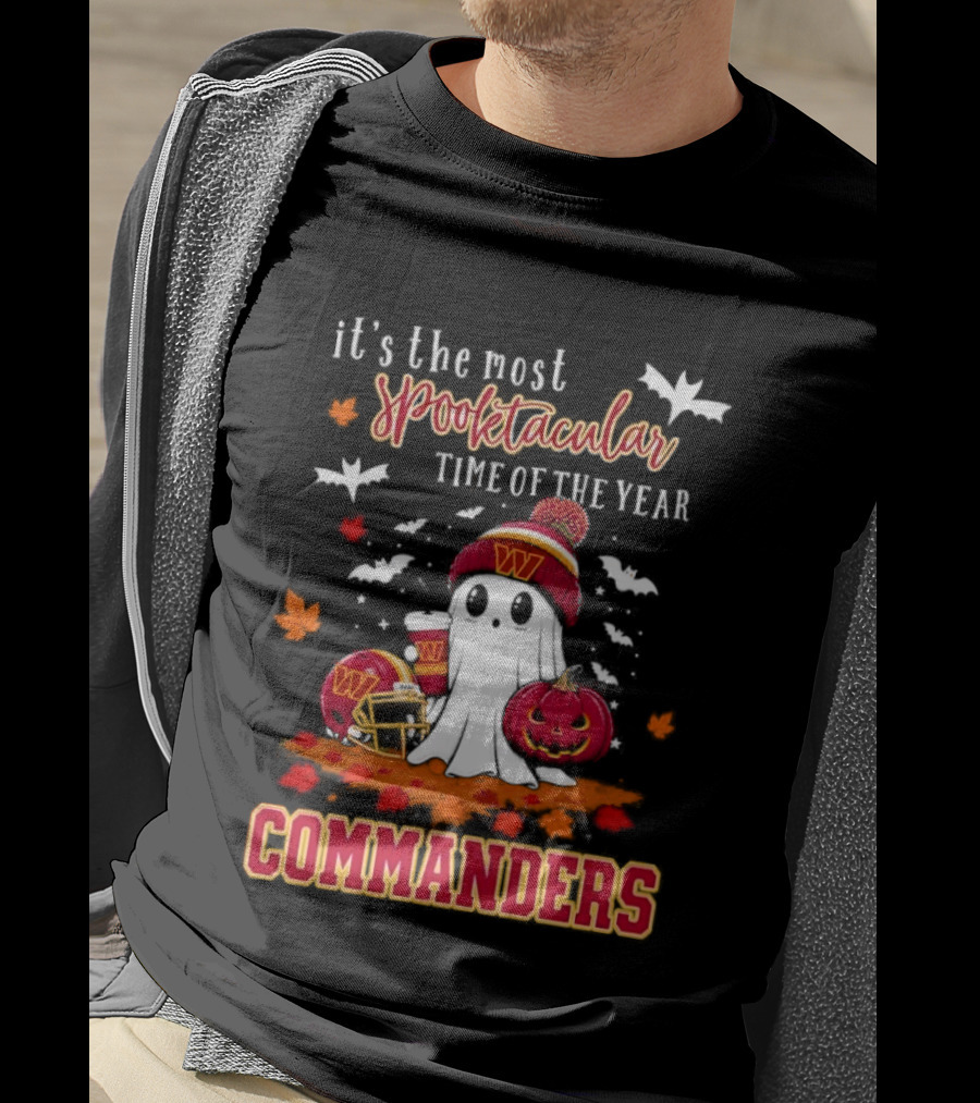 It's The Most Spooktacular Time Of The Year Washington Commanders Halloween T-Shirt