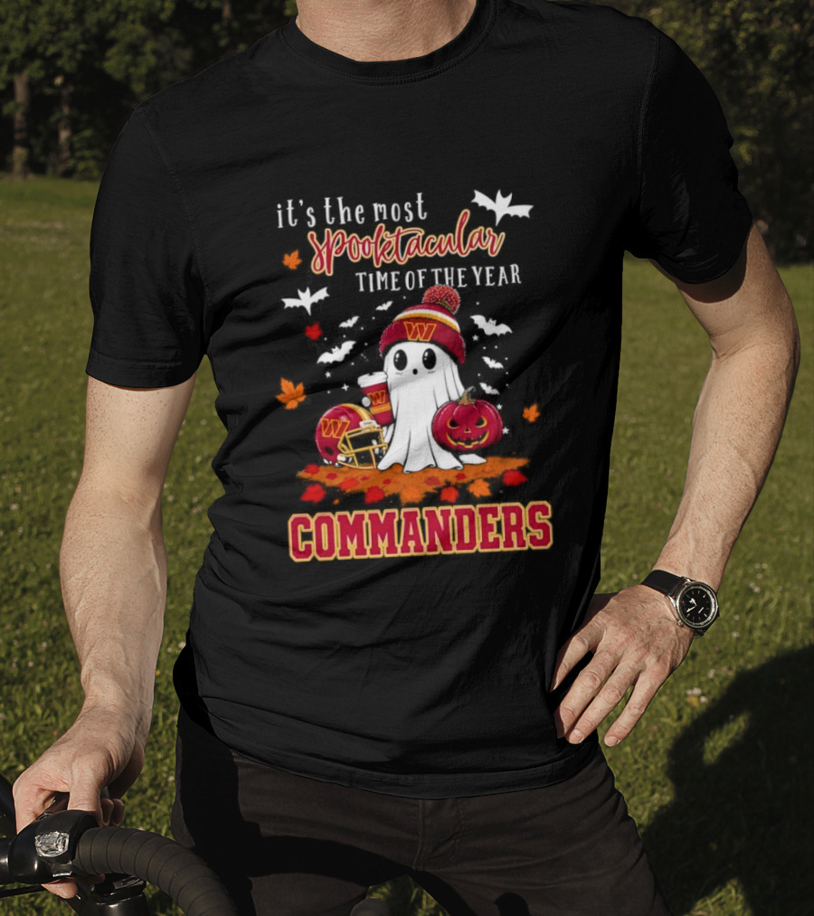 It's The Most Spooktacular Time Of The Year Washington Commanders Halloween T-Shirt