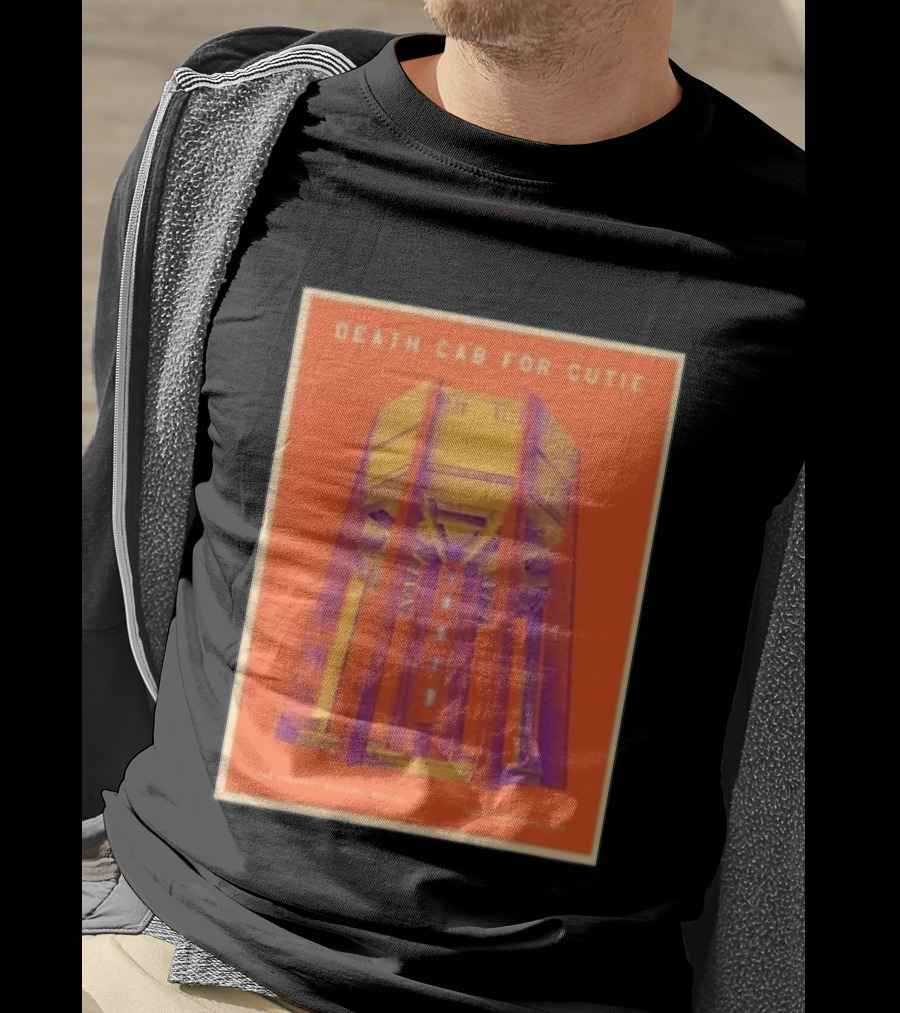 Death Cab For Cutie September 23 2026 Bristol I Built You A Tower Tour Prospect Building UK Event T-Shirt