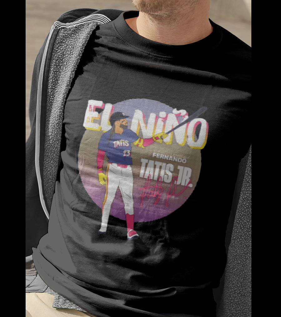 Fernando Tatis Jr. El Niño San Diego Padres Batting T-Shirt
