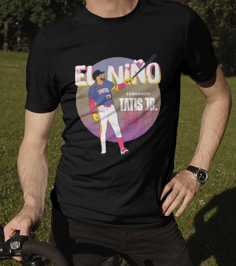 Fernando Tatis Jr. El Niño San Diego Padres Batting T-Shirt