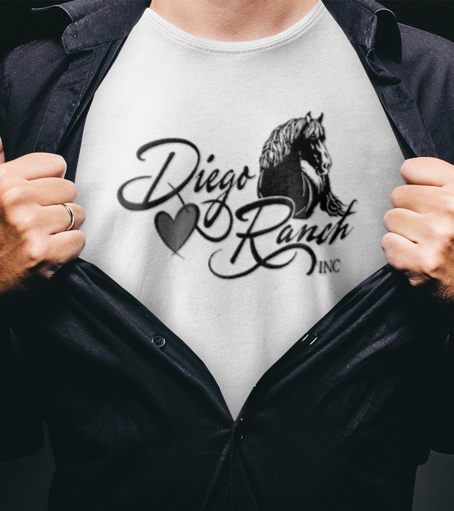 Diego Ranch Inc Horse Heart T-Shirt