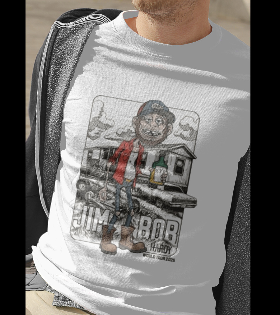 Jim Bob Hardy World Tour 2025 XX Country T-Shirt