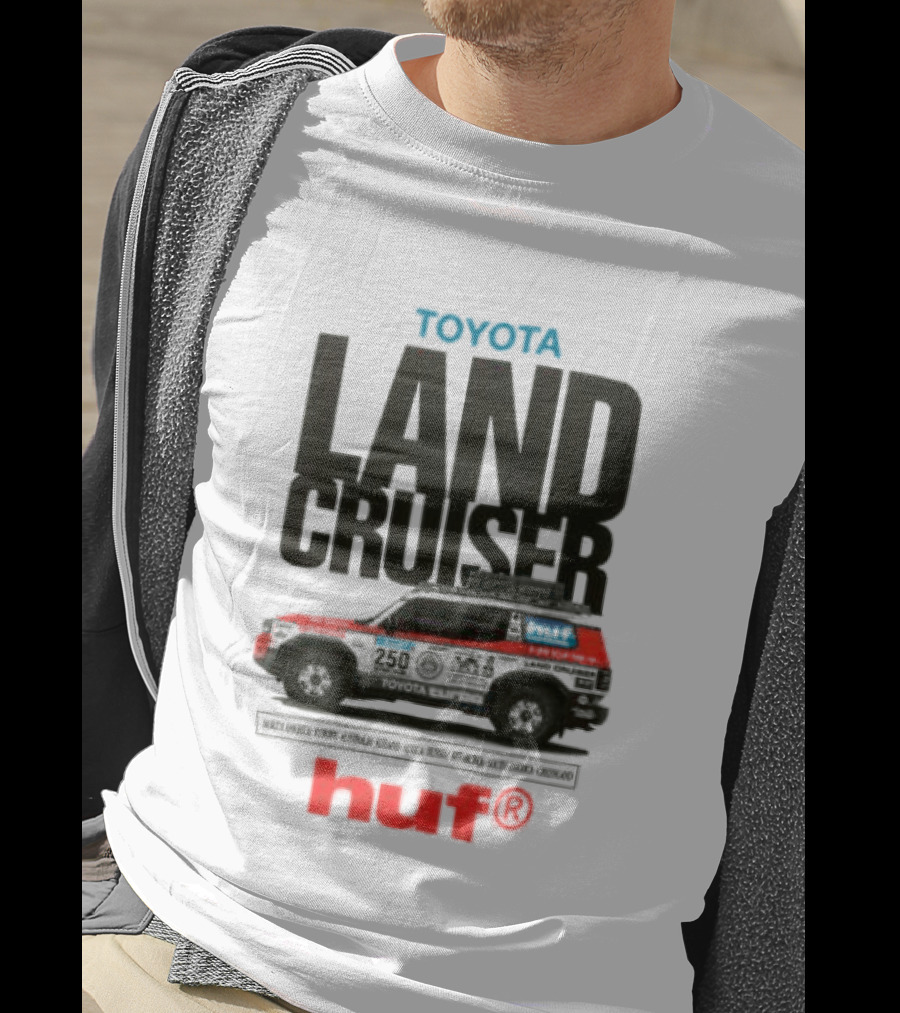 Huf X Toyota Land Cruiser Rally Huf Worldwide T-Shirt