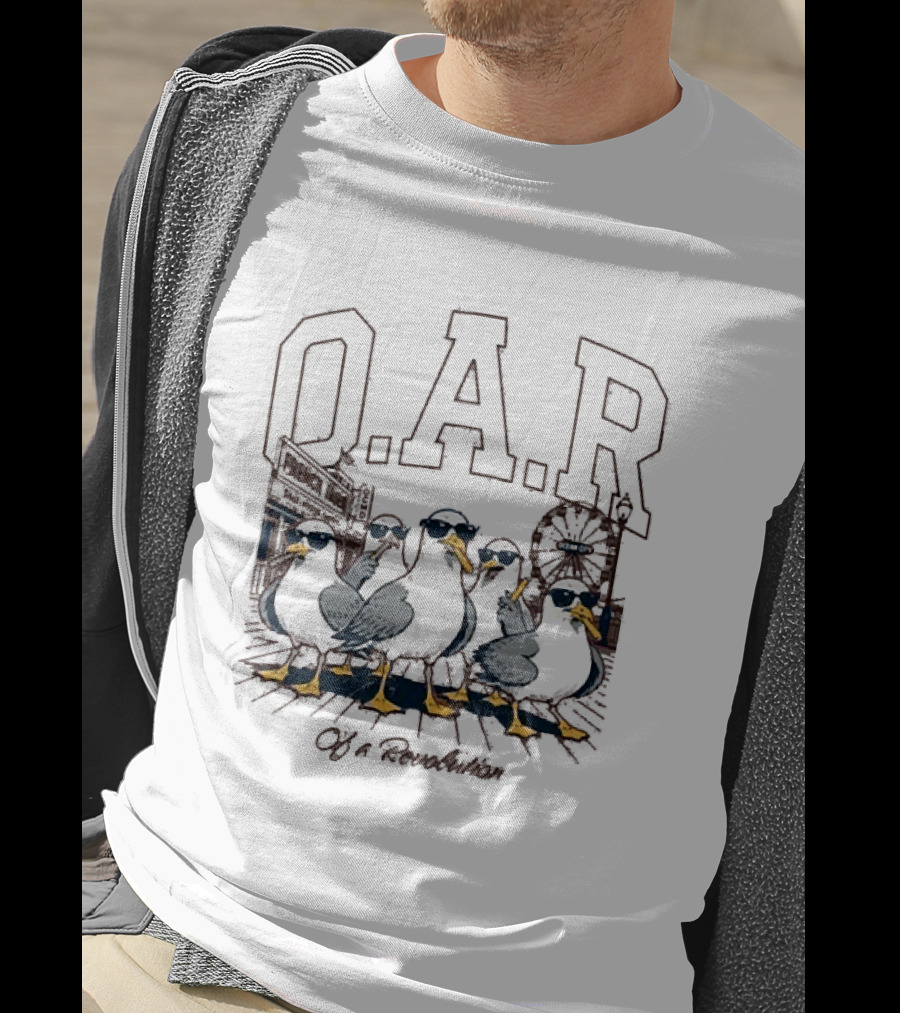 O.A.R. Of A Revolution Risky Business Seagull Ducks T-Shirt
