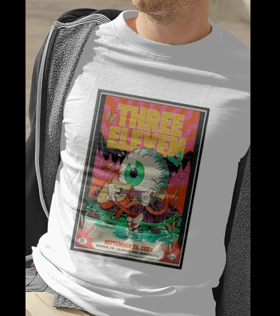 Three Eleven 311 September 25 2026 Roanoke VA Elmwood Park Amphitheater T-Shirt