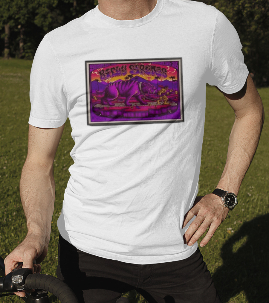 Billy Strings Tour 2026 Los Angeles Inglewood Purple Tiger T-Shirt