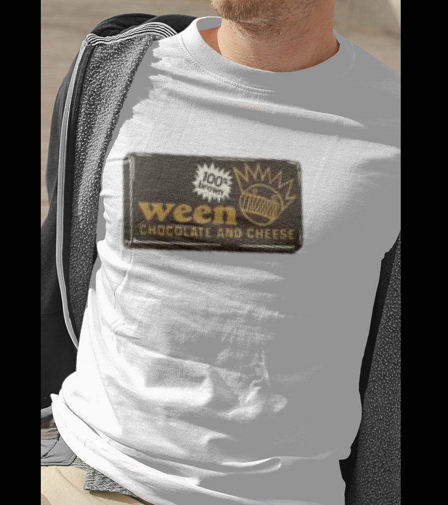 Ween Chocolate And Cheese 100% Brown T-Shirt