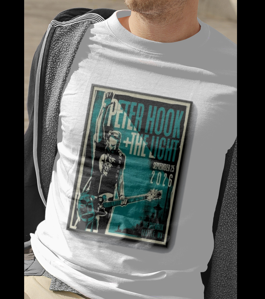 Peter Hook + The Light The Showbox Seattle WA September 25 2026 T-Shirt