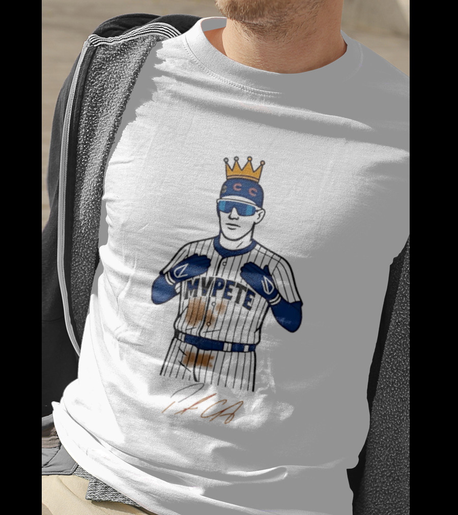 Pete Crow Armstrong MVPete King Cubs Baseball Fan T-Shirt