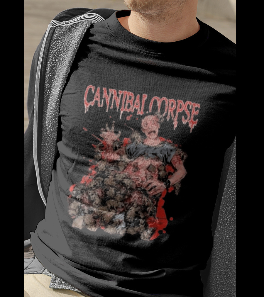 Cannibal Corpse Devoured By Vermin Horror Scene T-Shirt