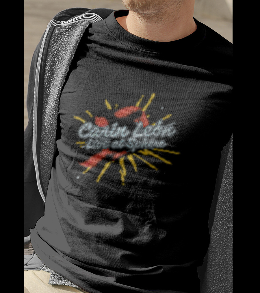 Carin Leon Store De Sonora Para El Mundo Sphere Black Text Burst T-Shirt