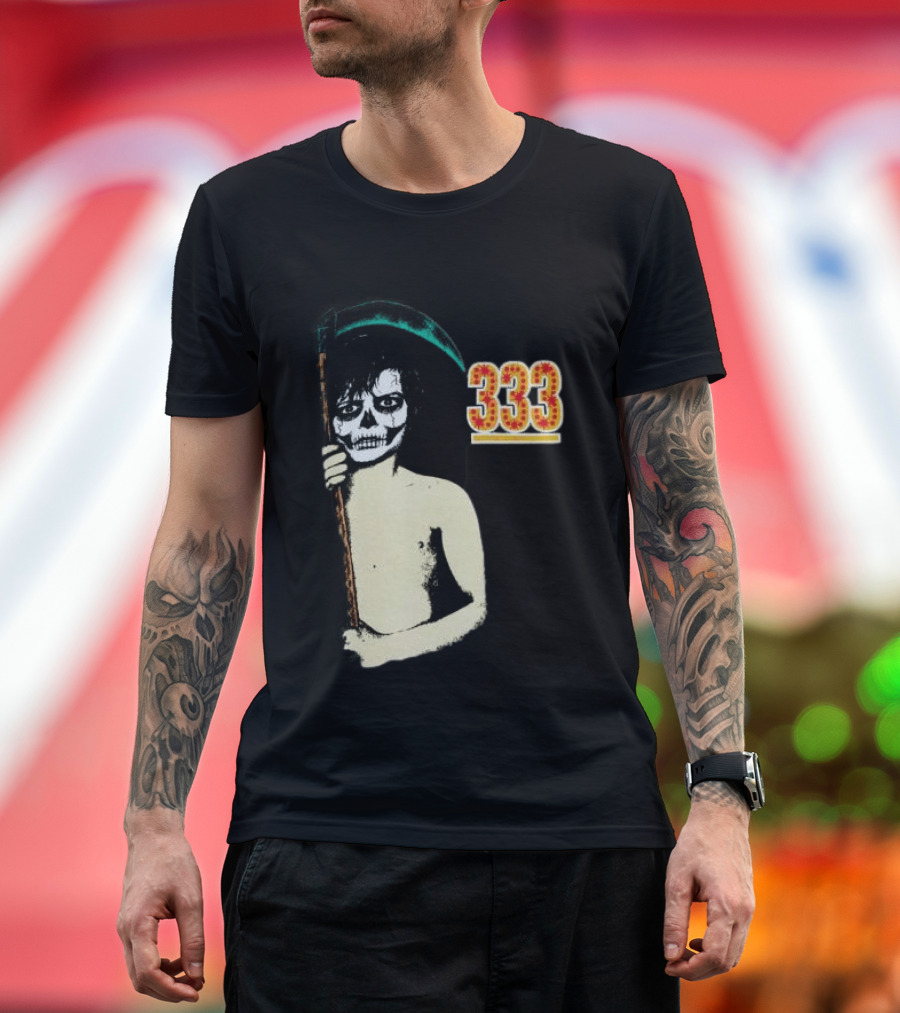 Half Evil Store 333 Skull Child T-Shirt