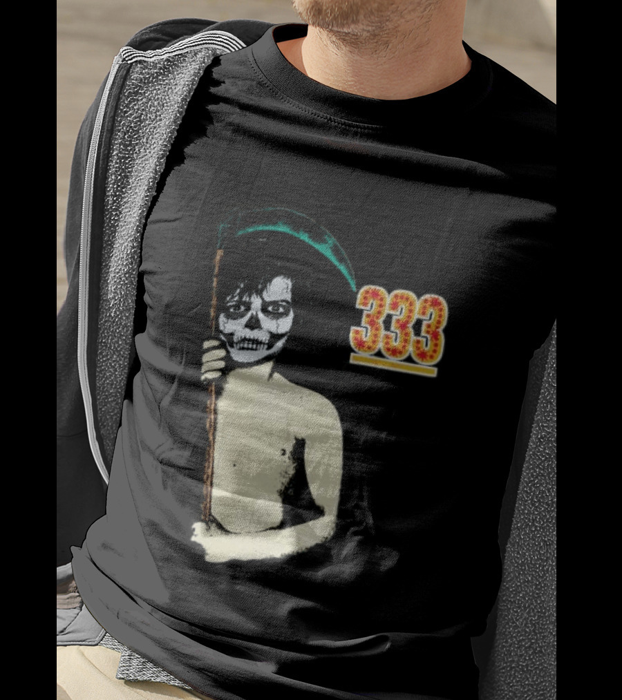 Half Evil Store 333 Skull Child T-Shirt