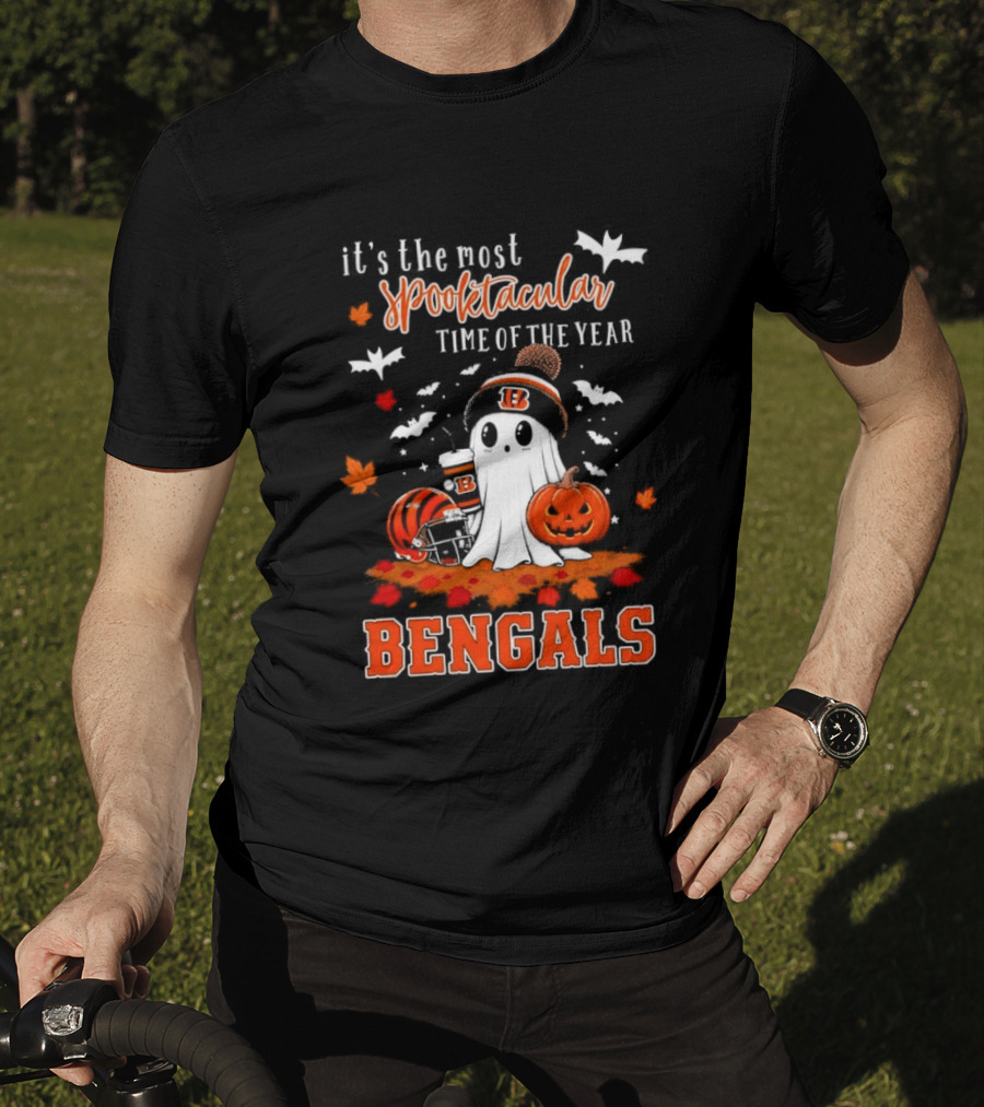 It's The Most Spooktacular Time Of The Year Bengals Halloween T-Shirt