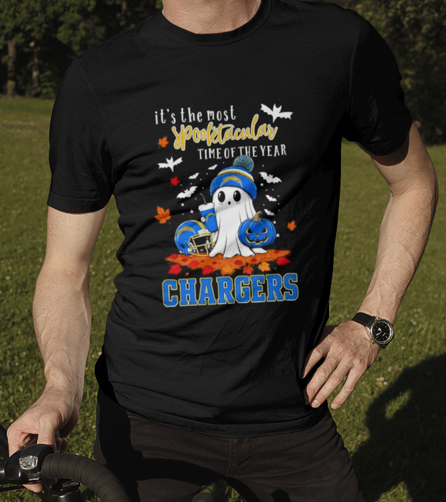 It's The Most Spooktacular Time Of The Year Los Angeles Chargers Halloween T-Shirt