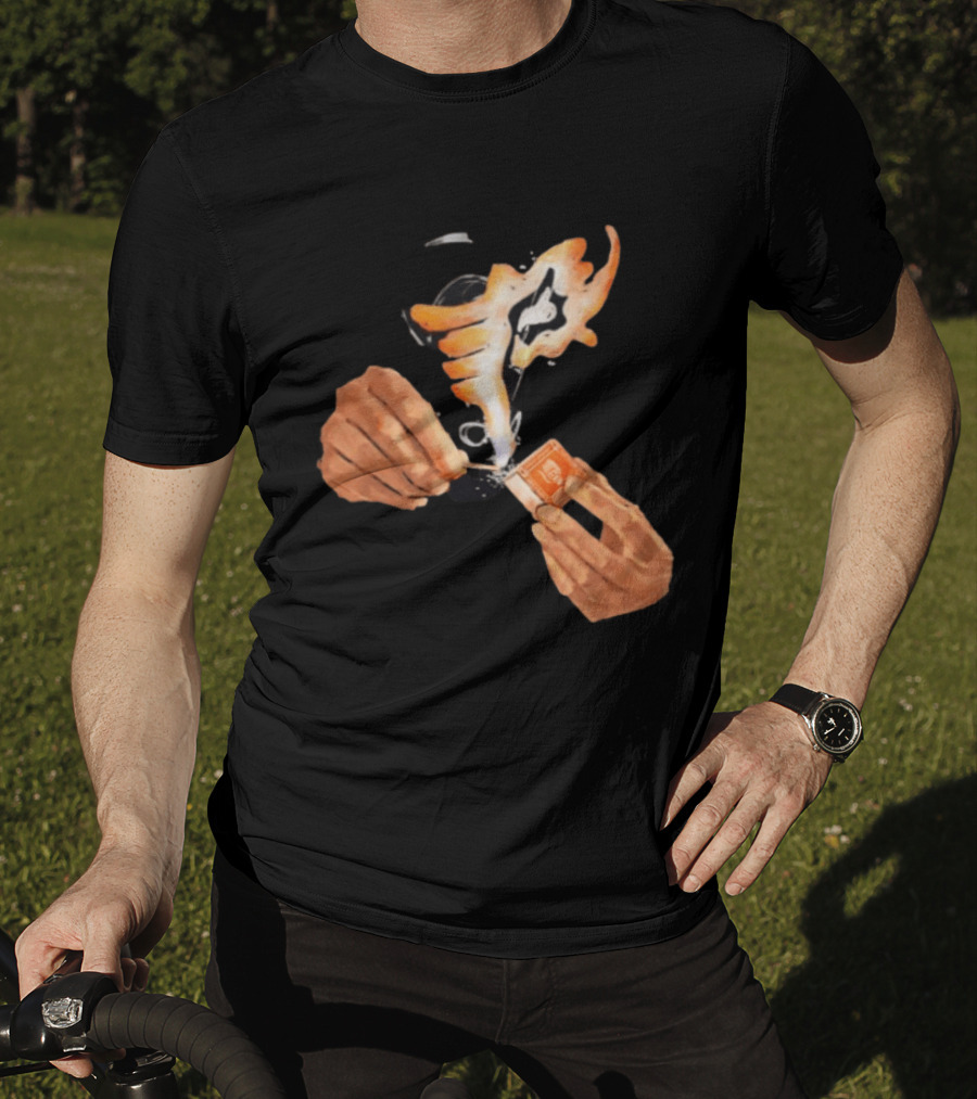 Strike And Ignite Phoenix Flare With Mystic Match Ignition T-Shirt