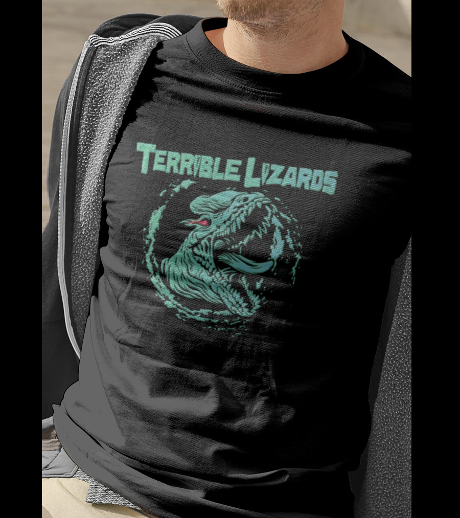 Terrible Lizards Dinosaur Rex Roaring T-Shirt