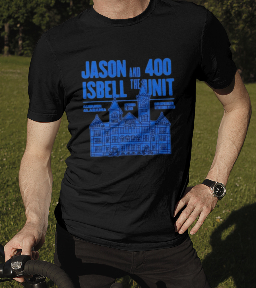 Jason Isbell And The 400 Unit Auburn Alabama Event At Gogue Center September 25 2026 T-Shirt