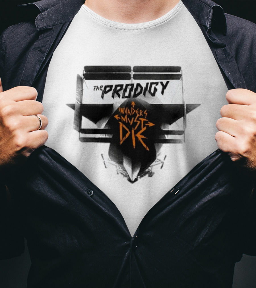The Prodigy Invaders Must Die Album Cover T-Shirt