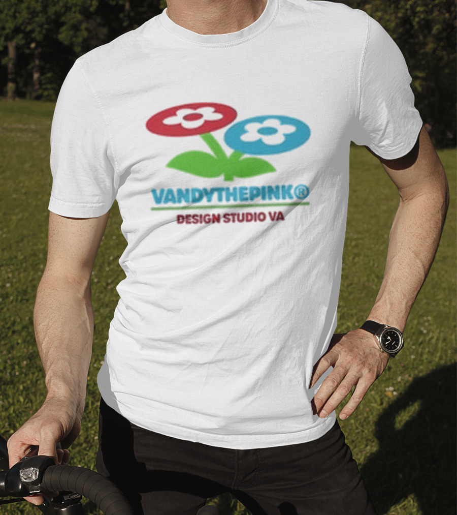 Vandythepink Two Flower Buckle Design Studio VA T-Shirt
