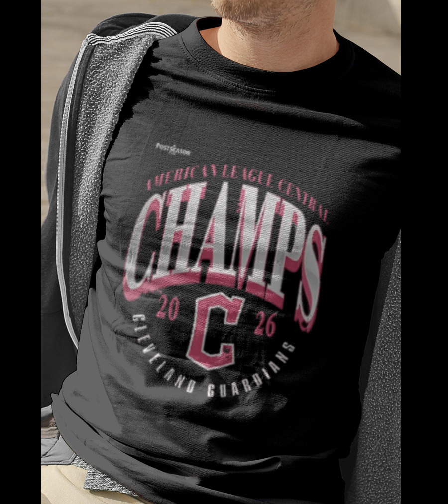 Cleveland Guardians American League Central Champs 2026 C T-Shirt