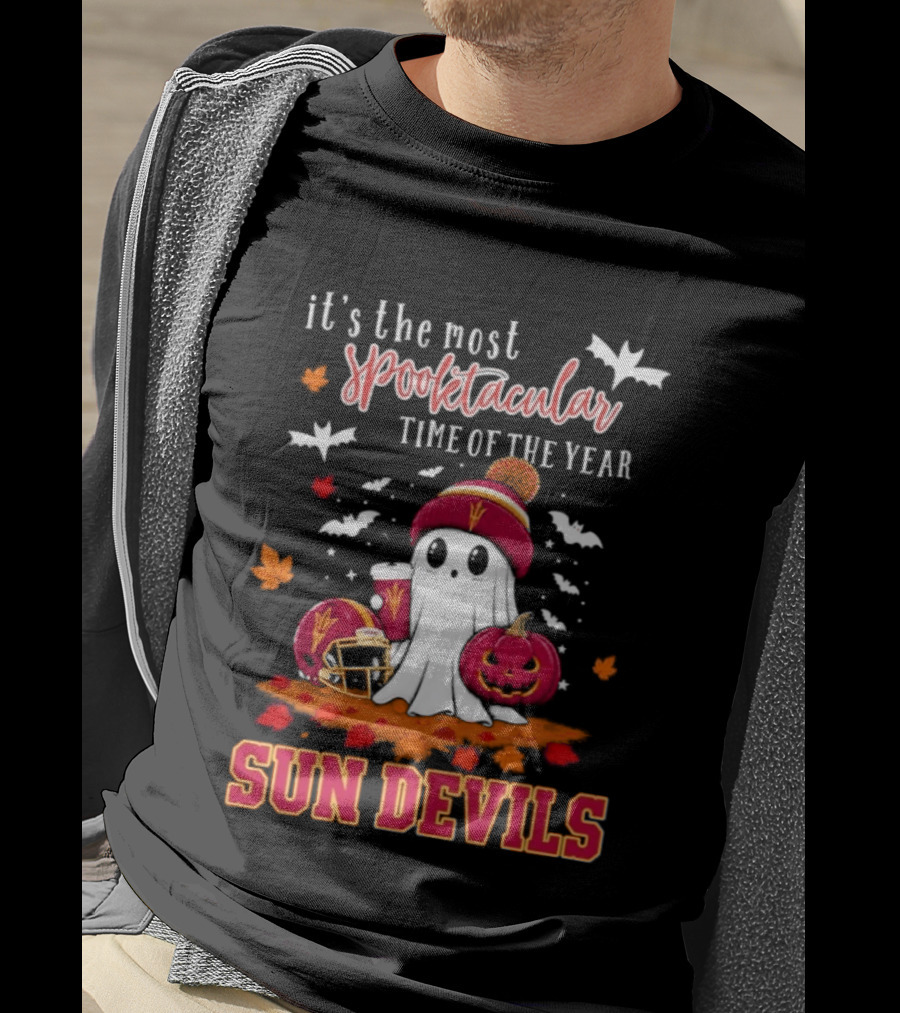 It’s The Most Spooktacular Time Of The Year X Arizona State Sun Devils Halloween T-Shirt