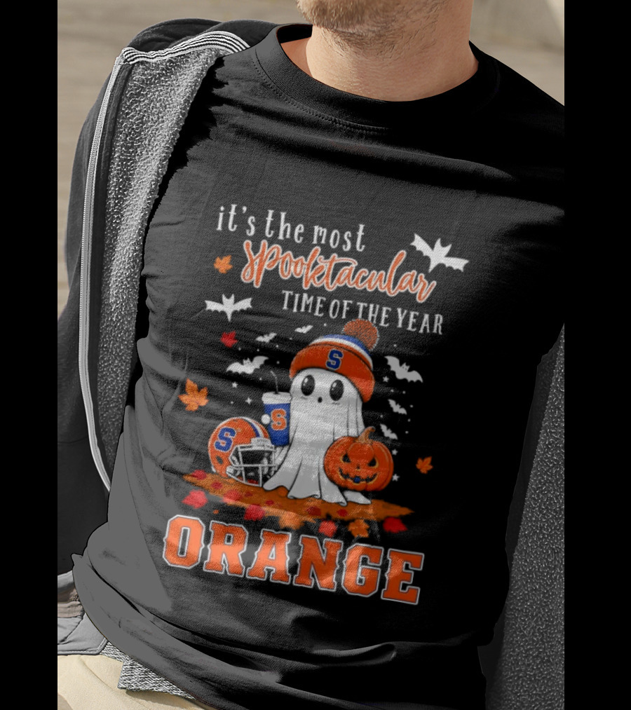 It's The Most Spooktacular Time Of The Year Syracuse Orange Halloween T-Shirt