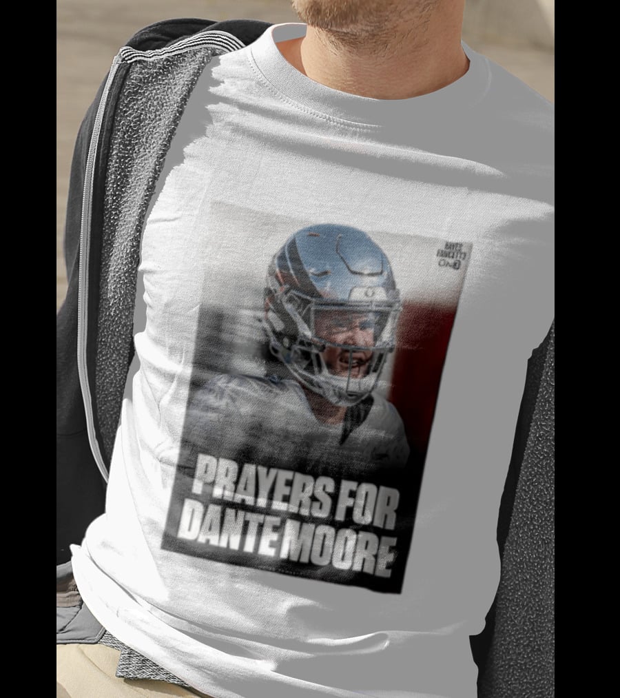 Prayers For Dante Moore Oregon Ducks Football Helmet T-Shirt