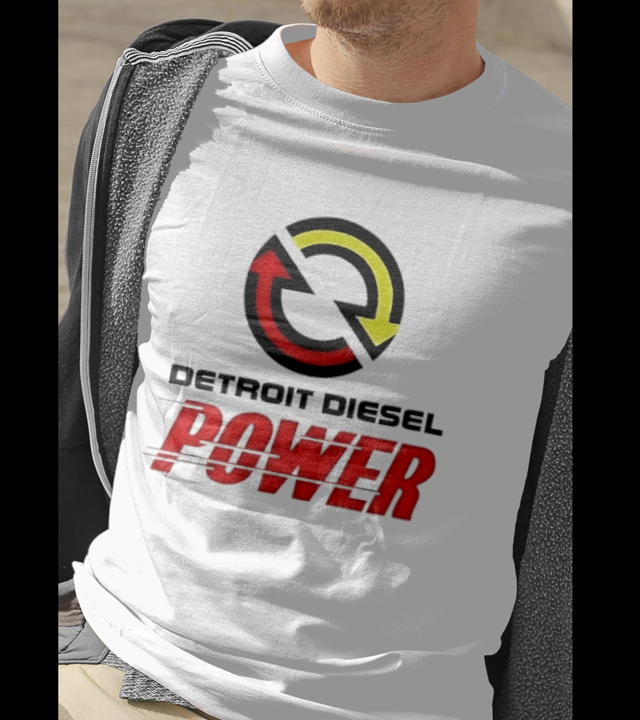 Detroit Diesel Heavy Duty Power Trucking Dynamic T-Shirt
