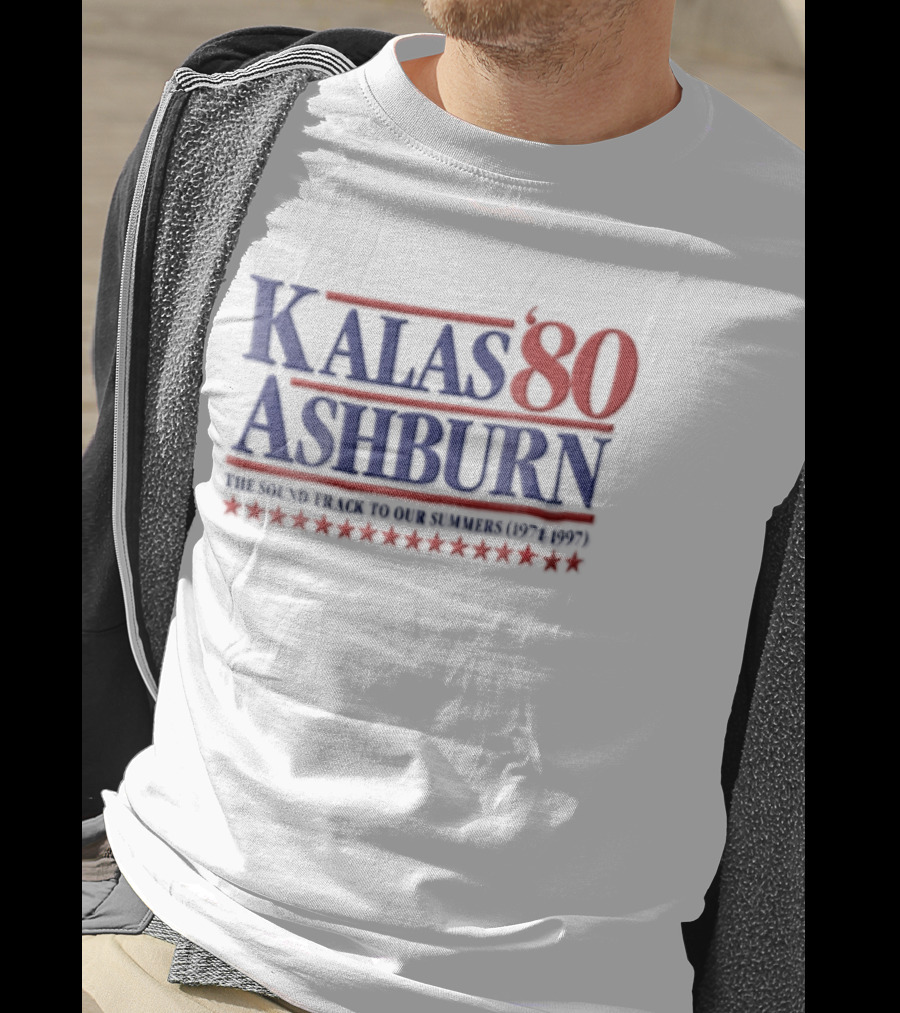Kalas Ashburn 80 The Sound Track To Our Summers 1971 1997 T-Shirt