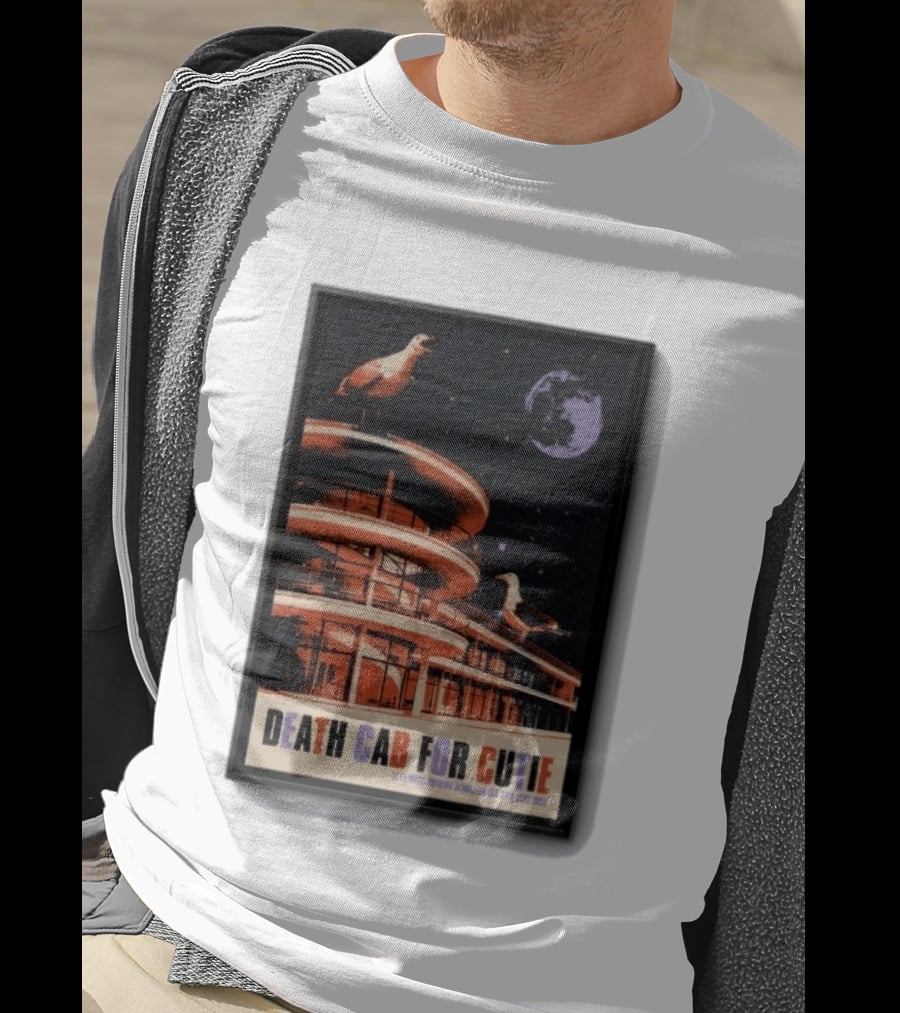 Death Cab For Cutie De La Warr Pavilion Bexhill UK September 2026 T-Shirt
