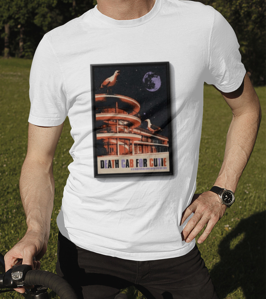 Death Cab For Cutie De La Warr Pavilion Bexhill UK September 2026 T-Shirt