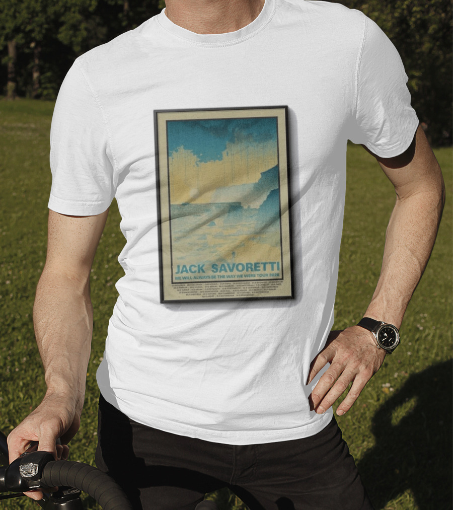 Jack Savoretti We Will Always Be The Way We Were Tour 2026 Scenic Coast T-Shirt