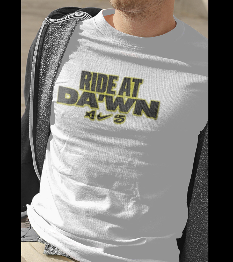Ride At Dawn Nike Air 5 Sneaker Collaboration T-Shirt