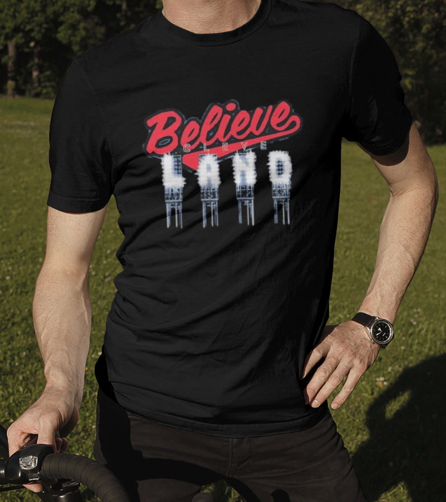 Cleveland Believe LAND LED Baseball Guardians T-Shirt