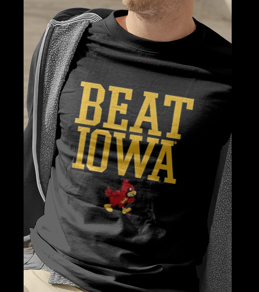 Beat Iowa Iowa State Cyclones Walking Cy NCAA 2026 T-Shirt